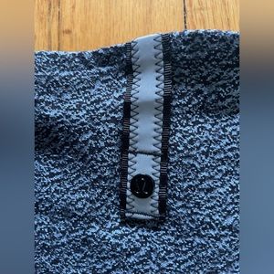 Lululemon vinyasa scarf/shawl, heathered blue EUC O/S